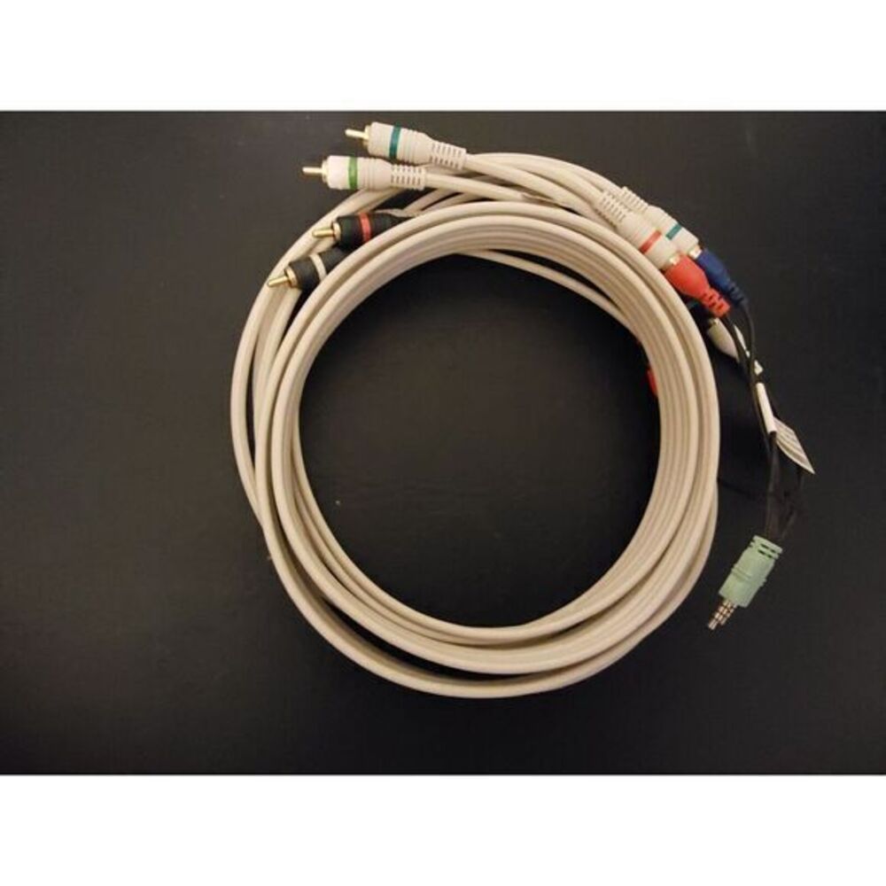 New‎ - Steren 6' 5-RCA Component Video Audio Cable - PP-254-606IV & Adapter Cord